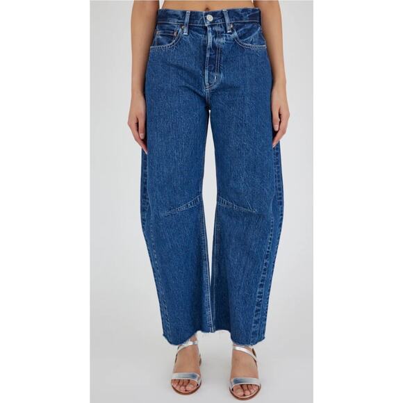 MOUSSY VINTAGE Denim - Moussy Vintage Orchards Cocoon Pants Jeans in 110 Blue 27